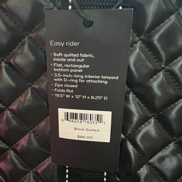 Scout Joyride Quilted Tote Bag NWT - Picture 4 of 4